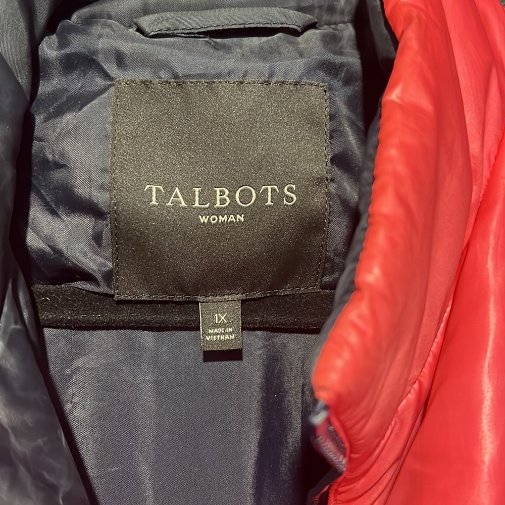 PINK Talbots Coat 1x - Picture 3 of 5